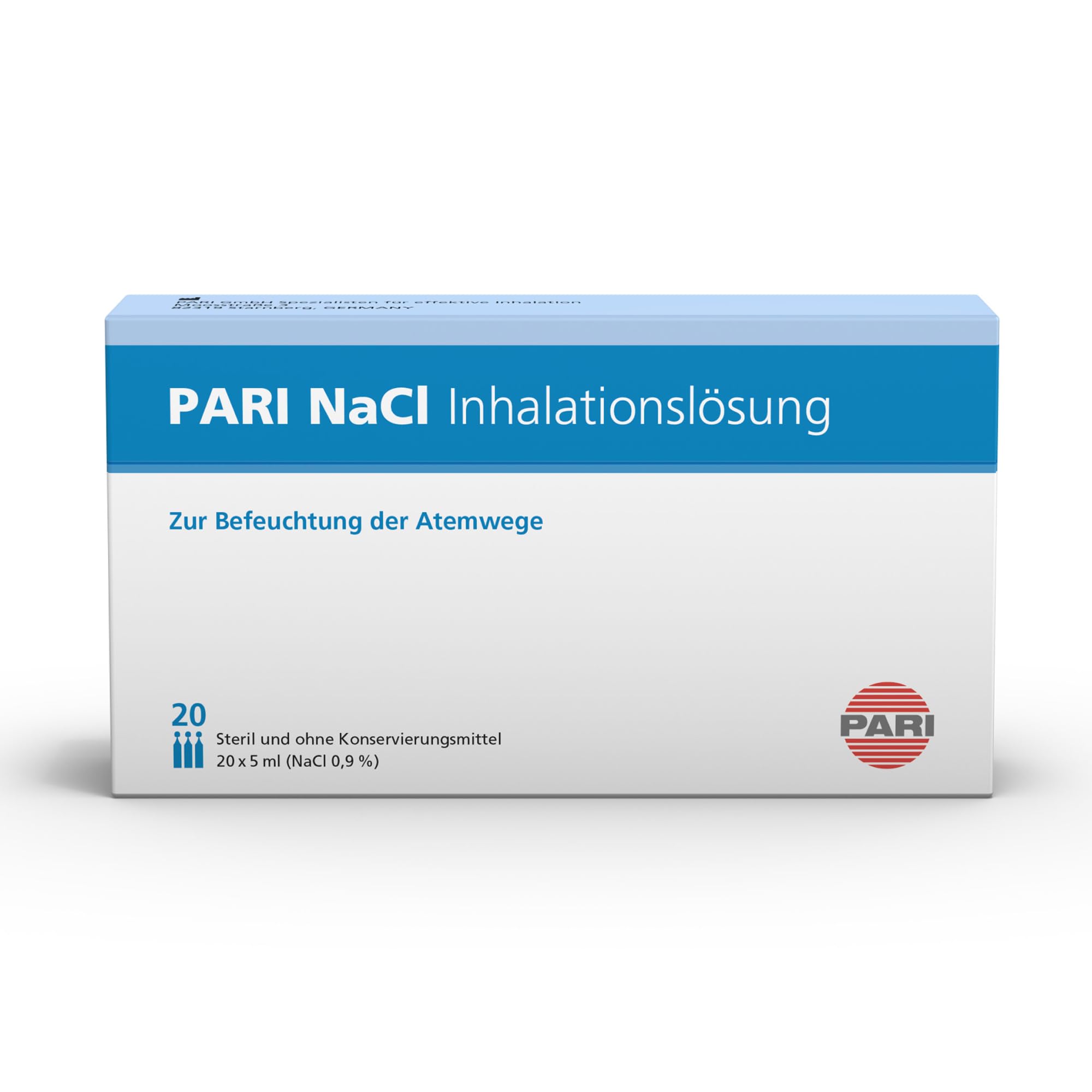 PARI MucoClear 6% Inhalationslösung 20x4 ml hyperton