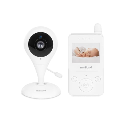 Miniland Digimonitor 2,4 Babyphone mit Kamera Nachtsicht