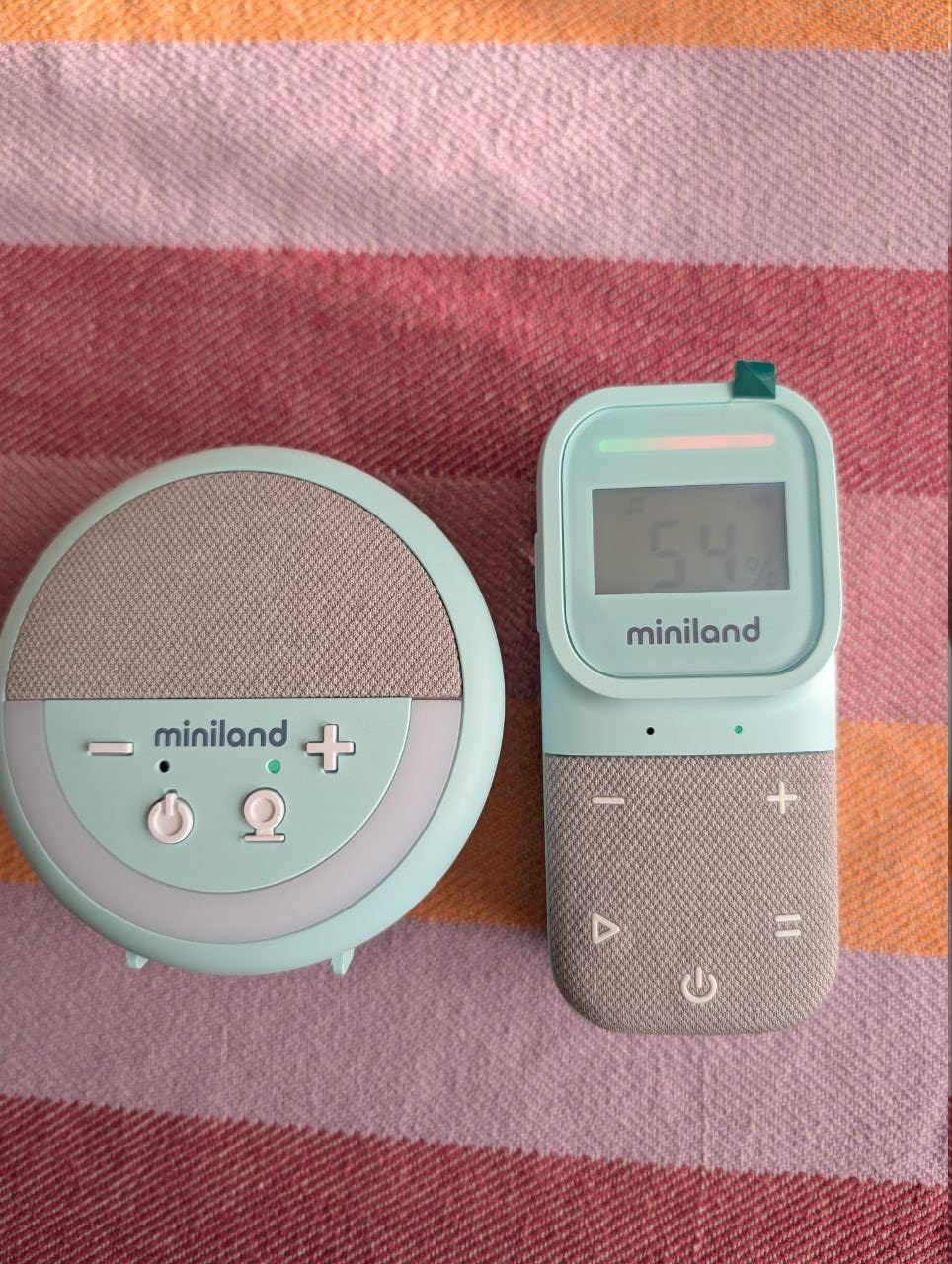 Miniland Digitalk Projector Audio-Babyphone 300 m weißes Rauschen