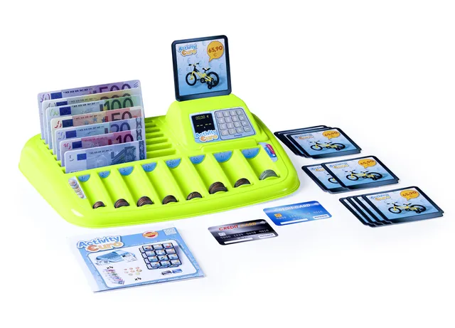 Miniland Euro Tablett 31902 Spielgeld Lernspiel Set
