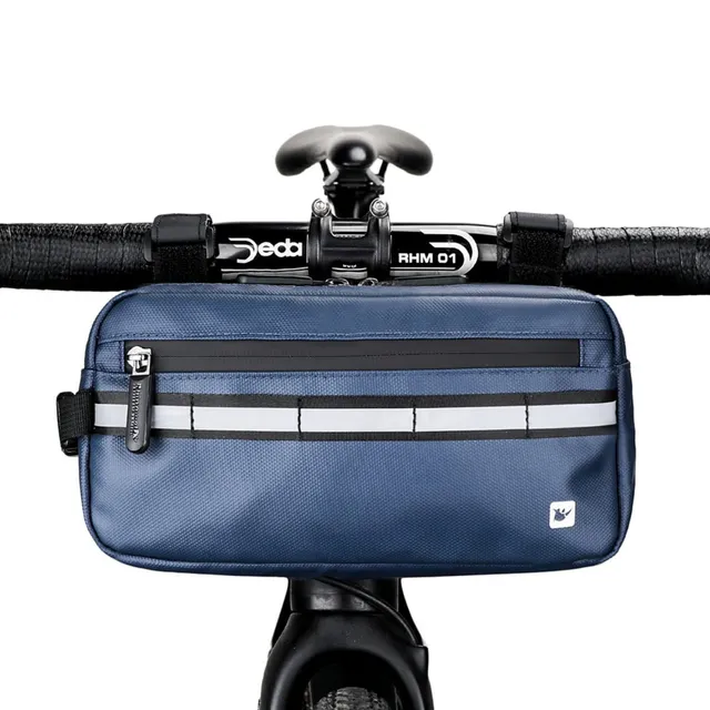 smartEC Fahrradtaschen Lenkertasche Rahmentasche Blau wasserdicht