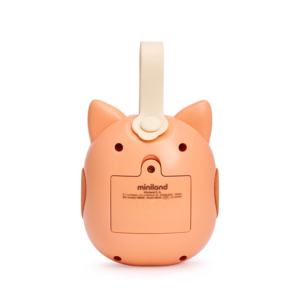 Miniland Foxy Dreamer Weißes Rauschen Einschlafhilfe Baby