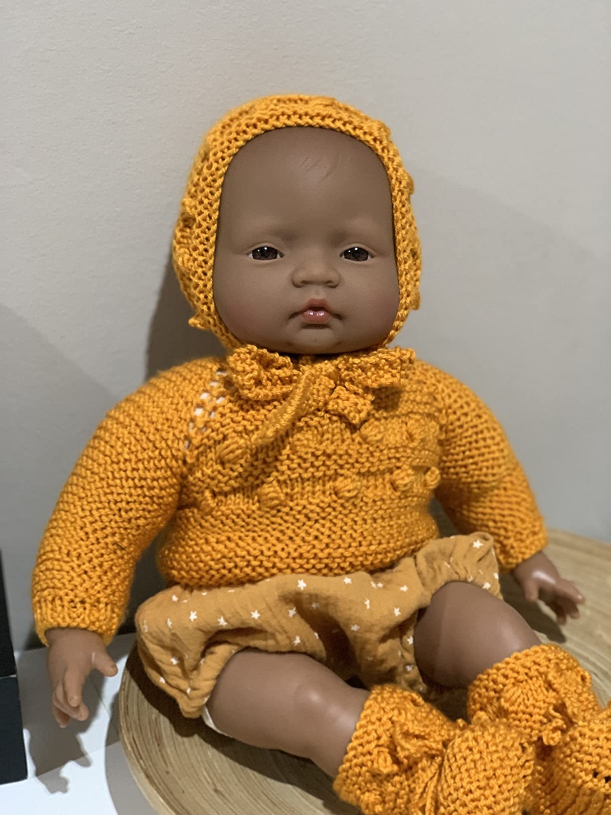 Miniland Dolls 31067 Babypuppe 40 cm Südamerikanisch