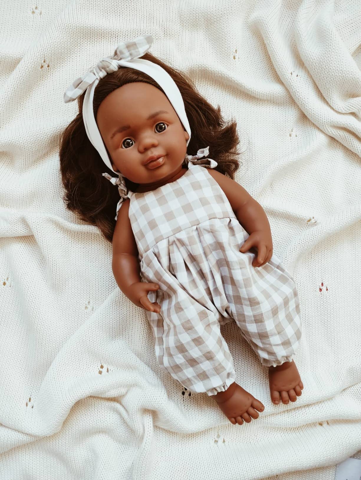 Miniland Babypuppe Mädchen 38cm Australisch Vinyl