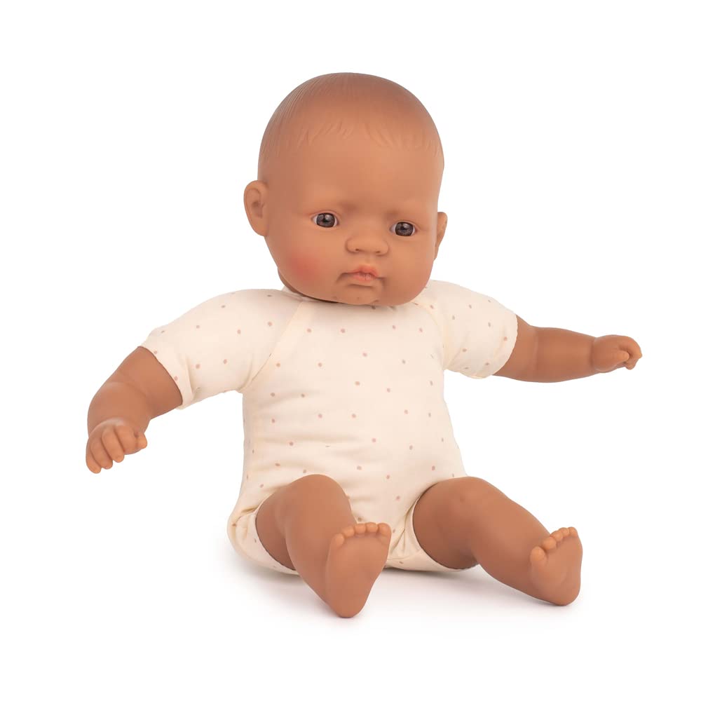 Miniland Puppe 32 cm lateinamerikanisch weicher Körper
