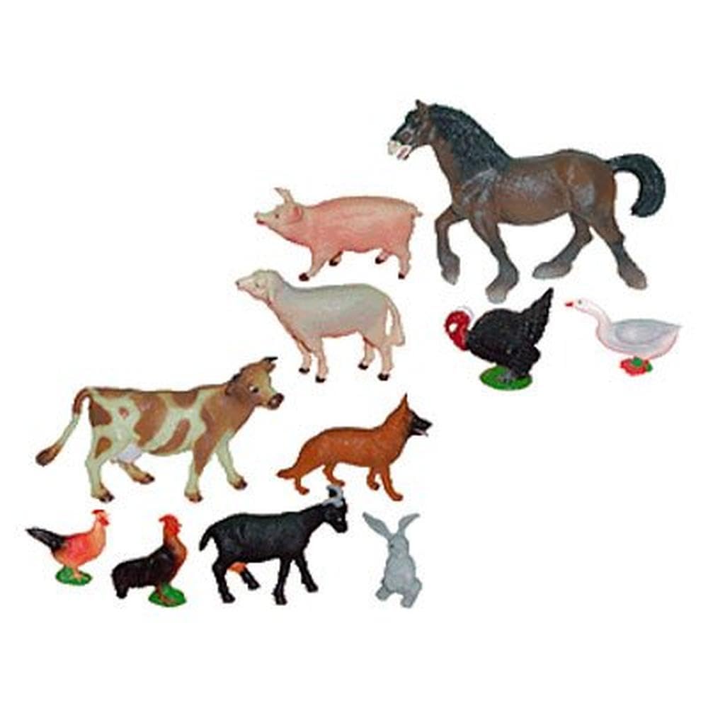 Miniland Animals Bauernhoftiere Spielfiguren 11-teilig 27420