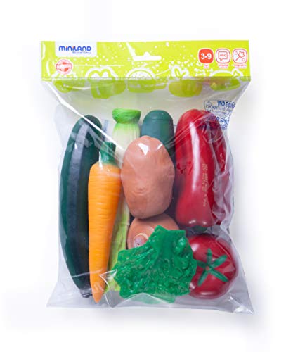 Miniland Nutrition Gemüse Spielzeug 11 Teile im Beutel