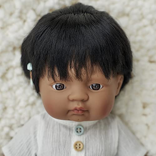 Miniland Puppe Südamerikanischer Junge 38cm Hörgerät