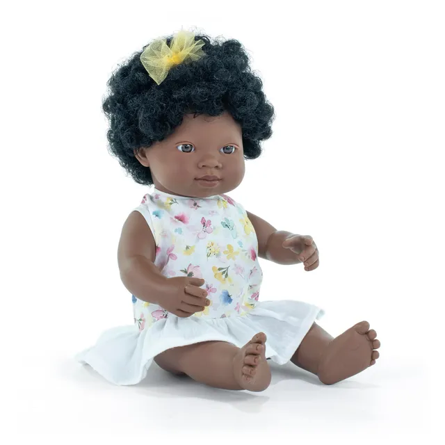 Miniland My Friends Puppe Afrikanisches Mädchen 38cm Kleidung