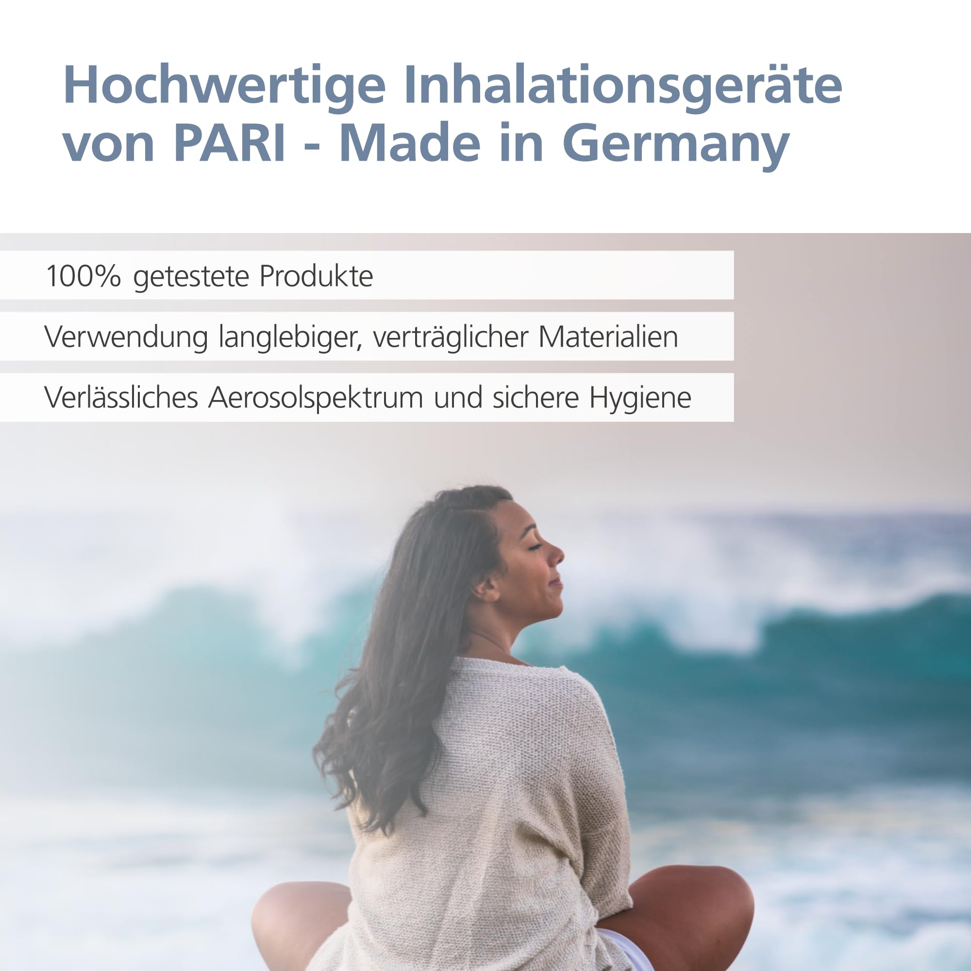 PARI BABY Maske Größe 2 Inhalationsmaske mit Winkel 1-3 J