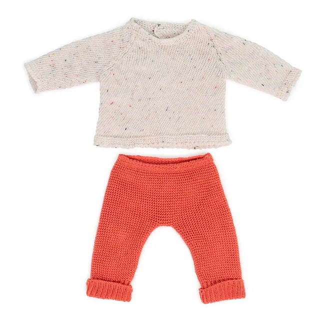 Miniland Dolls Strick Kleiderset 38cm Pullover Hose