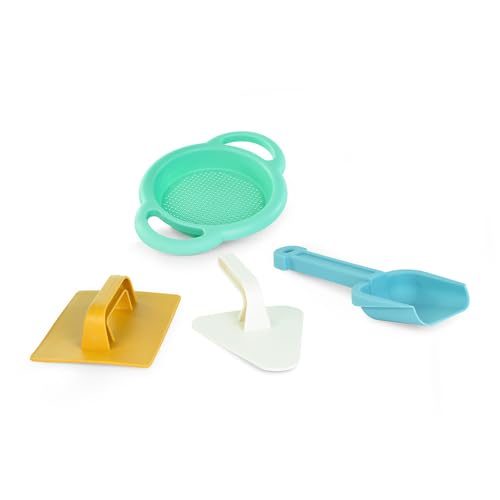 Miniland Outdoor Strandspielzeug-Set Eimer 5-teilig recycelt