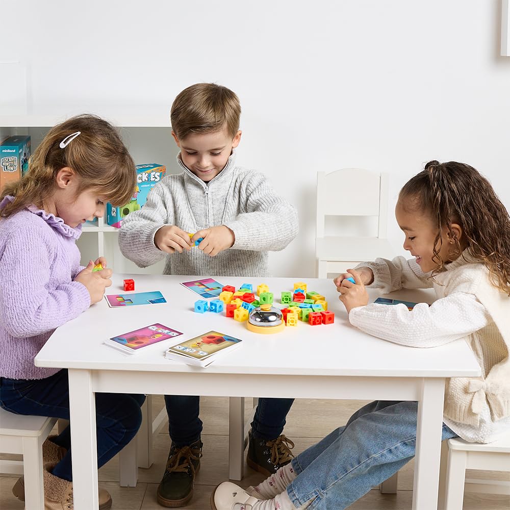 Miniland Clickies Brettspiel ab 6 Jahren Familie