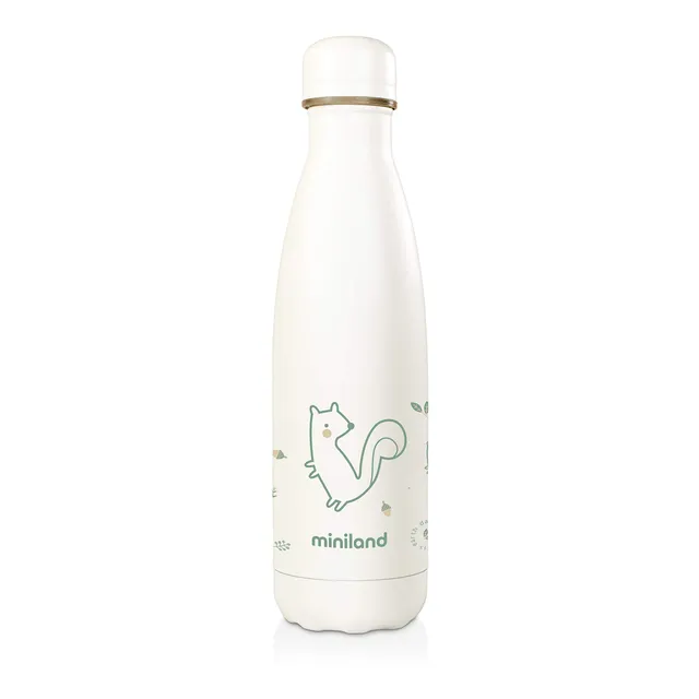 Miniland 89345 Natur Bottle Chip Thermosflasche 500 ml beige
