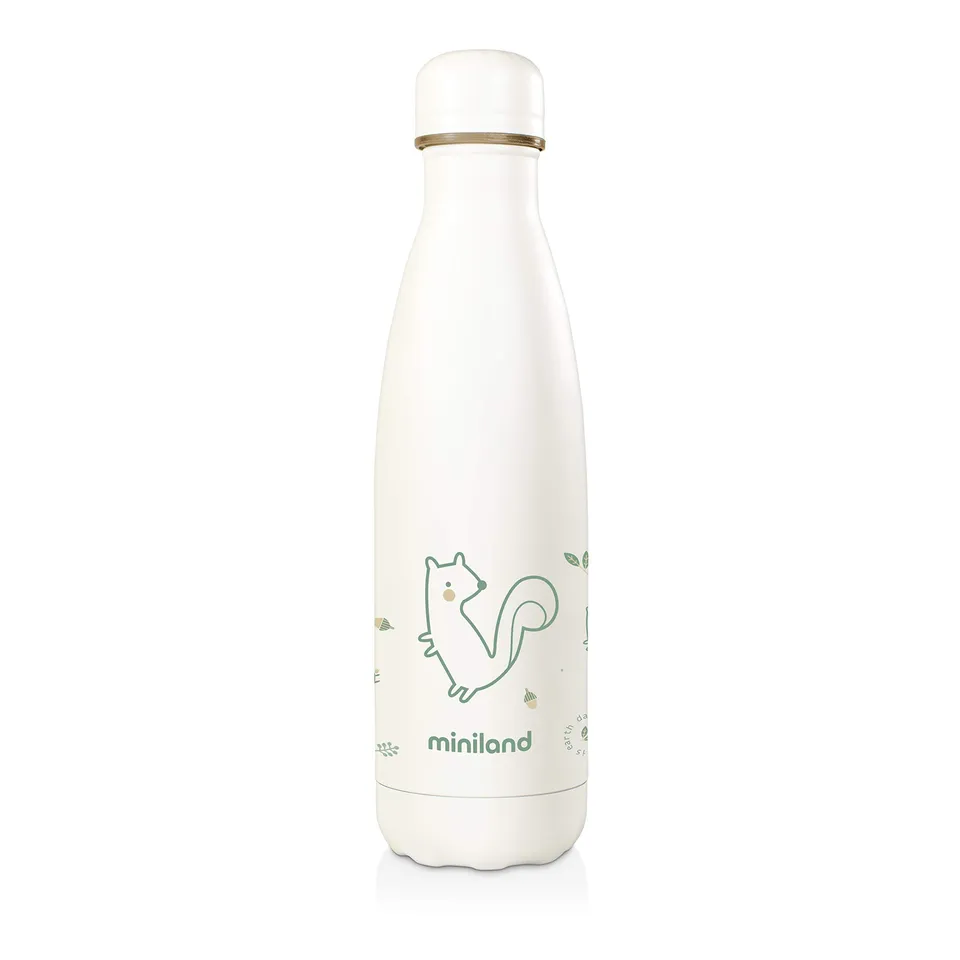 Miniland 89345 Natur Bottle Chip Thermosflasche 500 ml beige