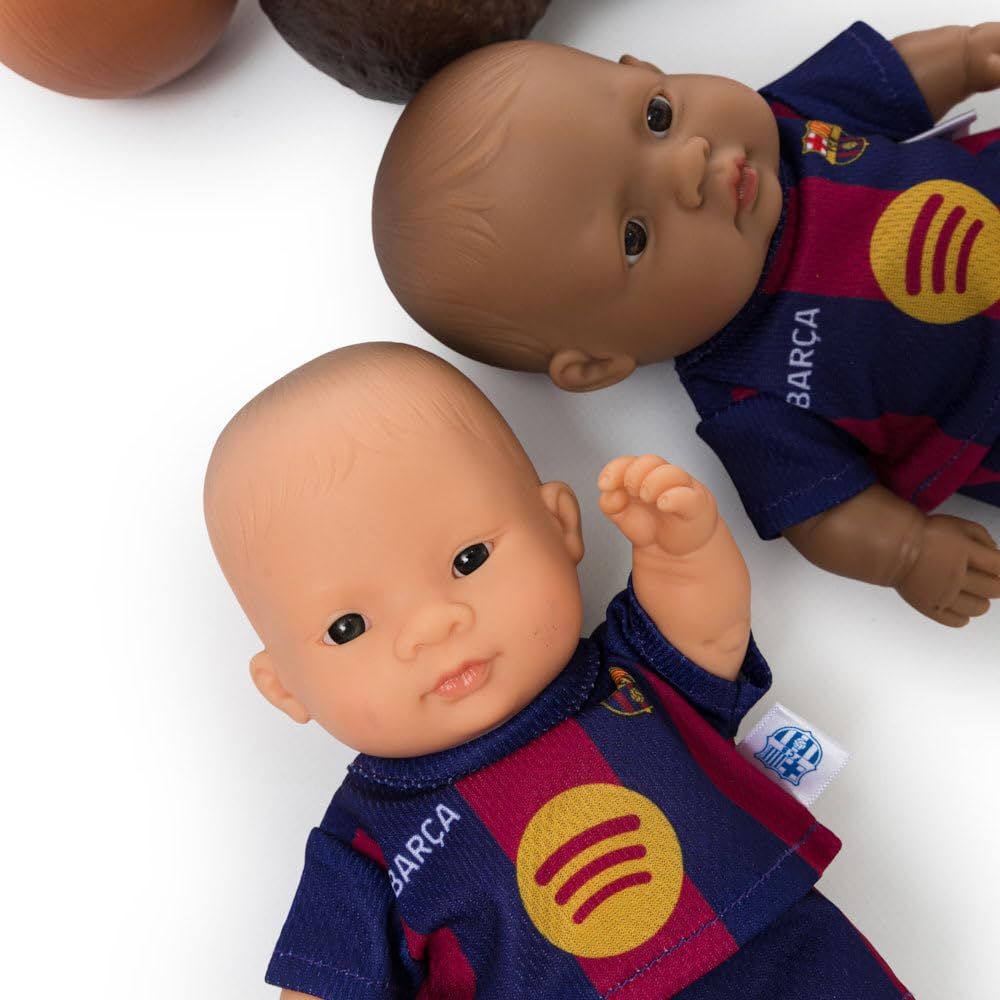 Miniland FC Barcelona Puppe 21 cm lateinamerikanisch beweglich