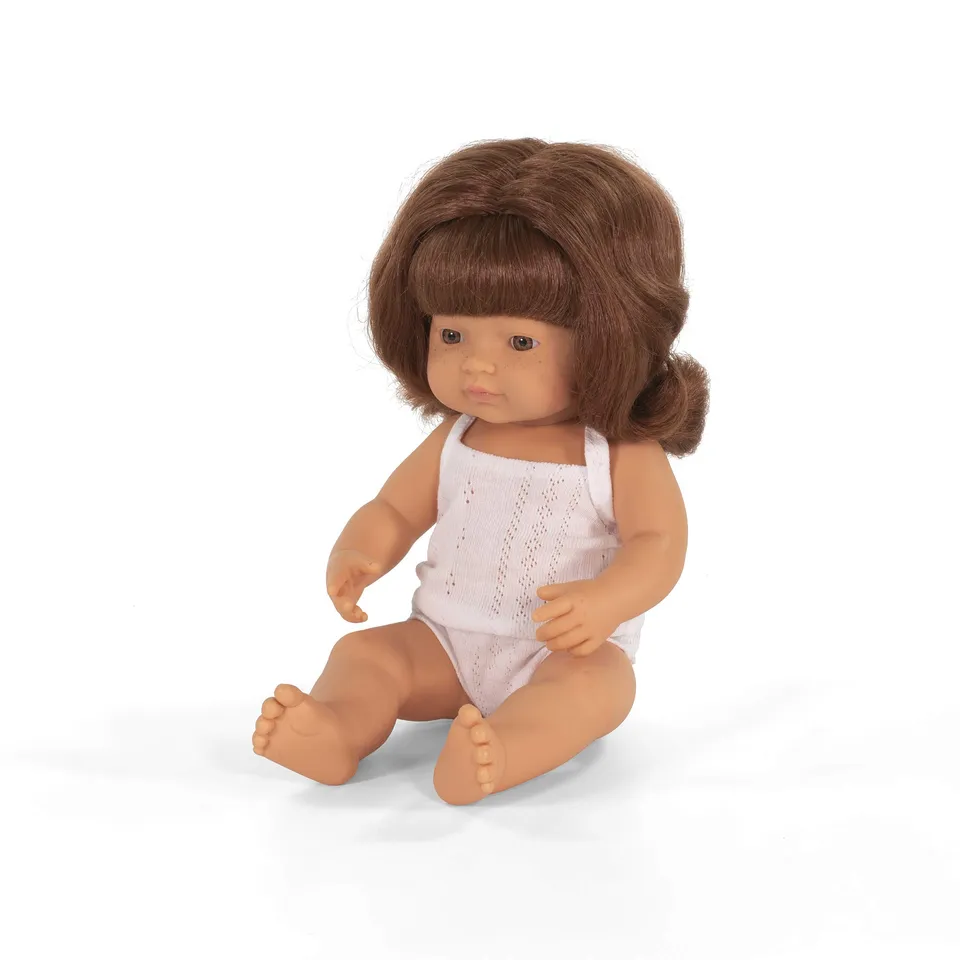 Miniland Puppe rothaariges Mädchen 38 cm 31150