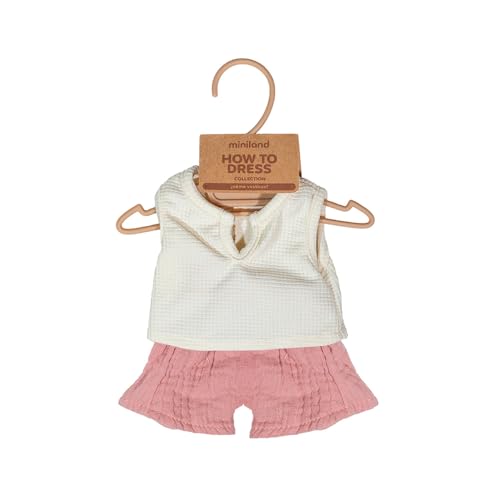 Miniland Puppenkleidung Sommer Set 38cm T-Shirt Hose