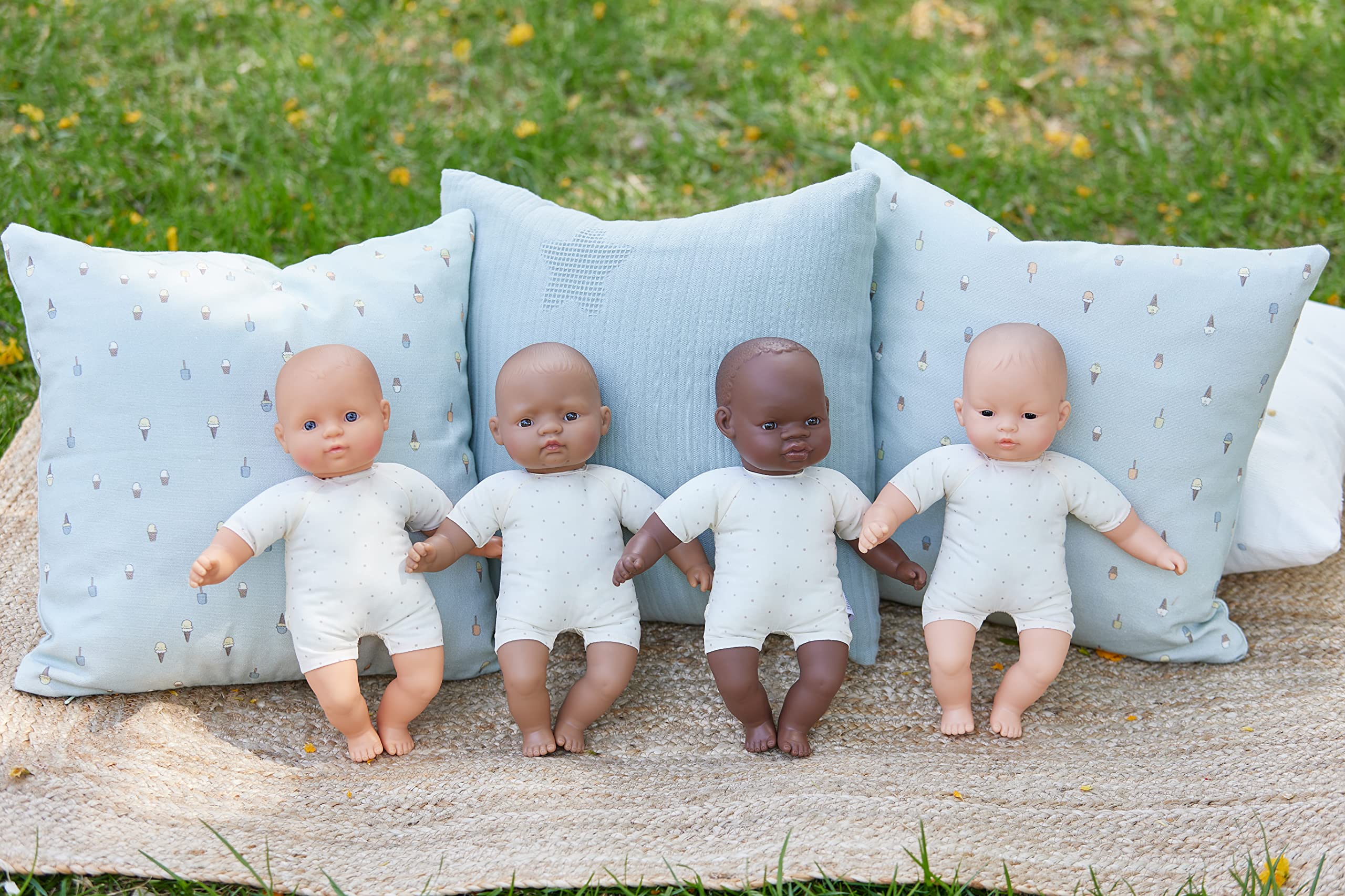 Miniland Dolls 31361 Babypuppe 32 cm Europäisch Weich