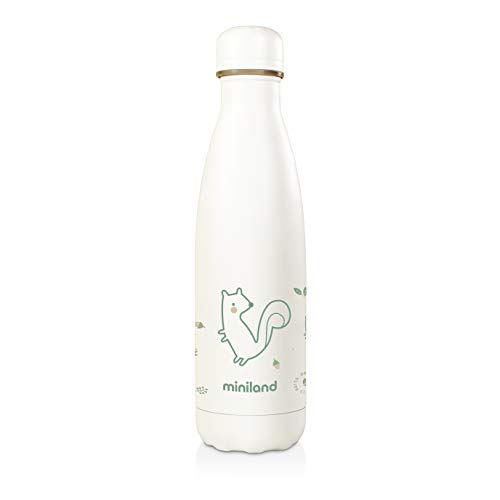 Miniland 89345 Natur Bottle Chip Thermosflasche 500 ml beige
