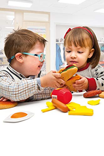 Miniland Nutrition 30585 Fast-Food Set 19 Teile