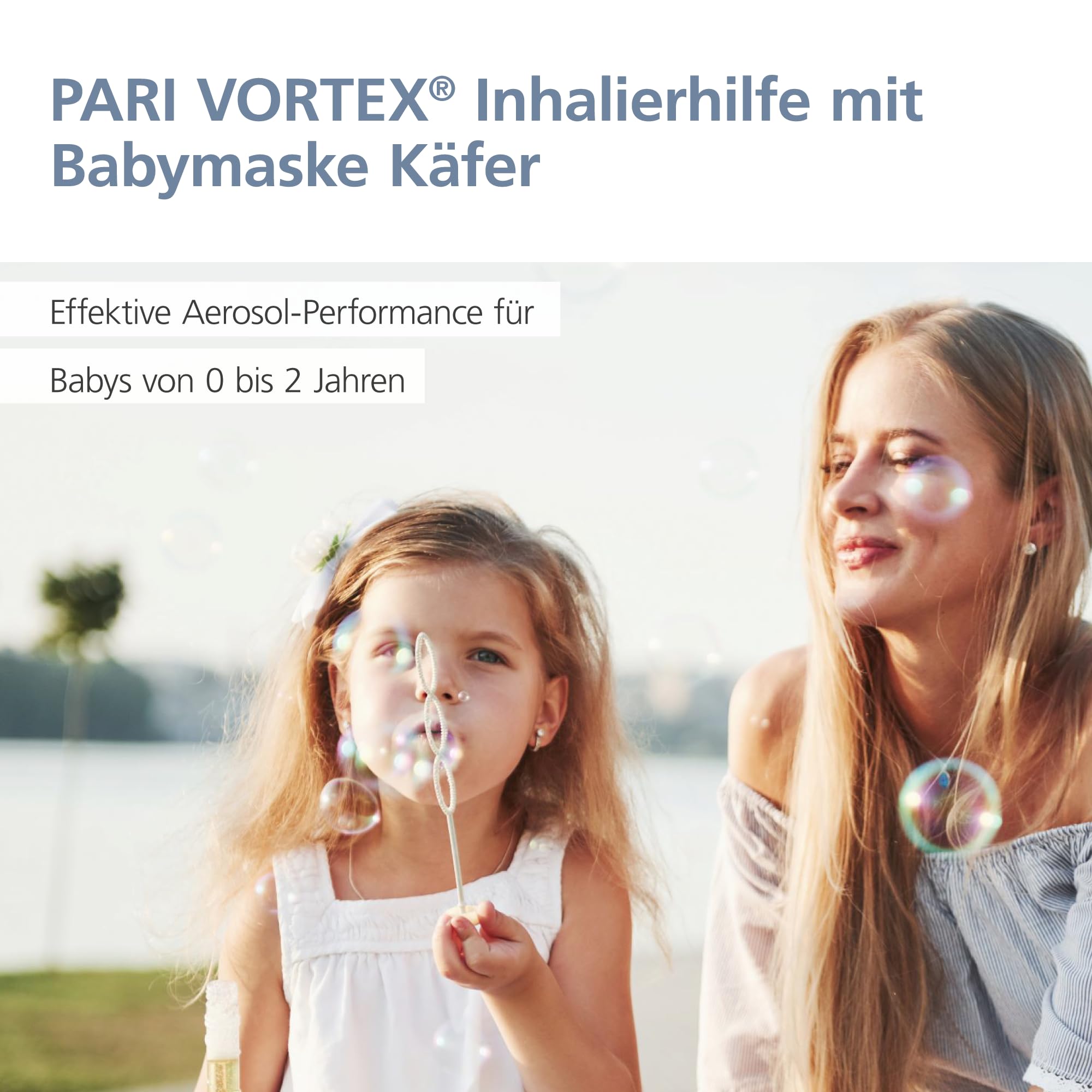 PARI VORTEX Inhalierhilfe mit Babymaske Käfer bis 1 Jahr