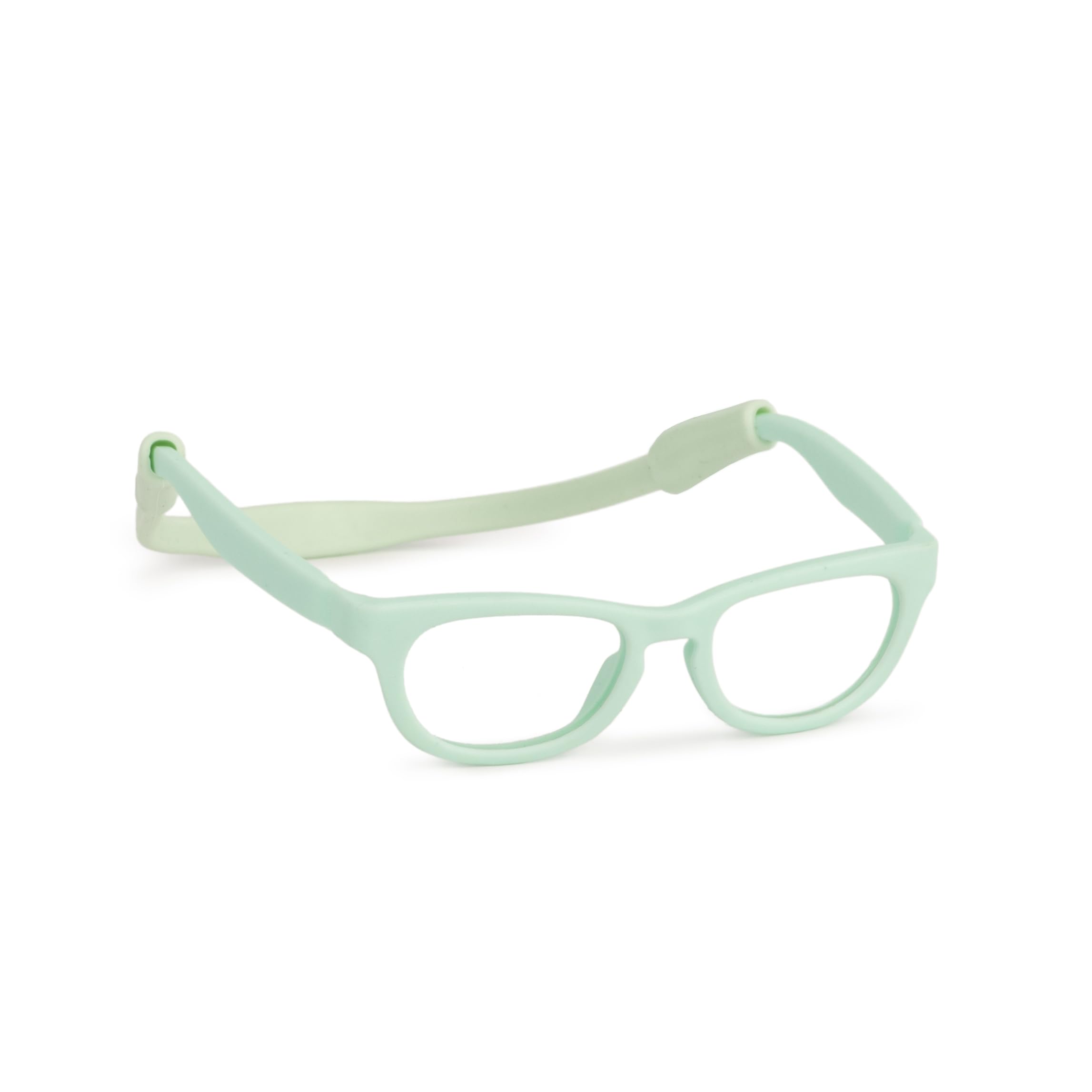 Miniland Dolls Brille 38cm Puppenbrille türkis flexibel