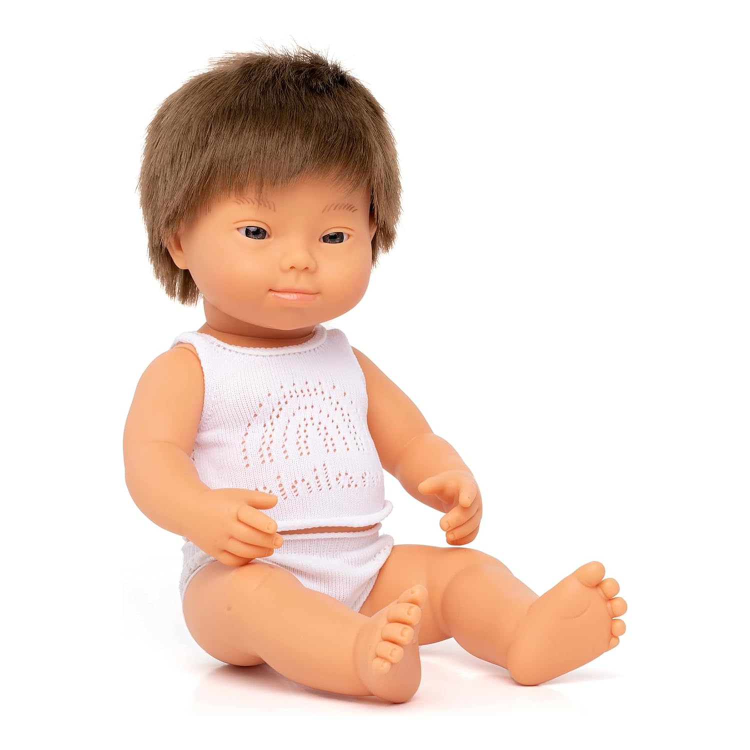Miniland Dolls 31170 Babypuppe 38cm Junge Down Syndrom