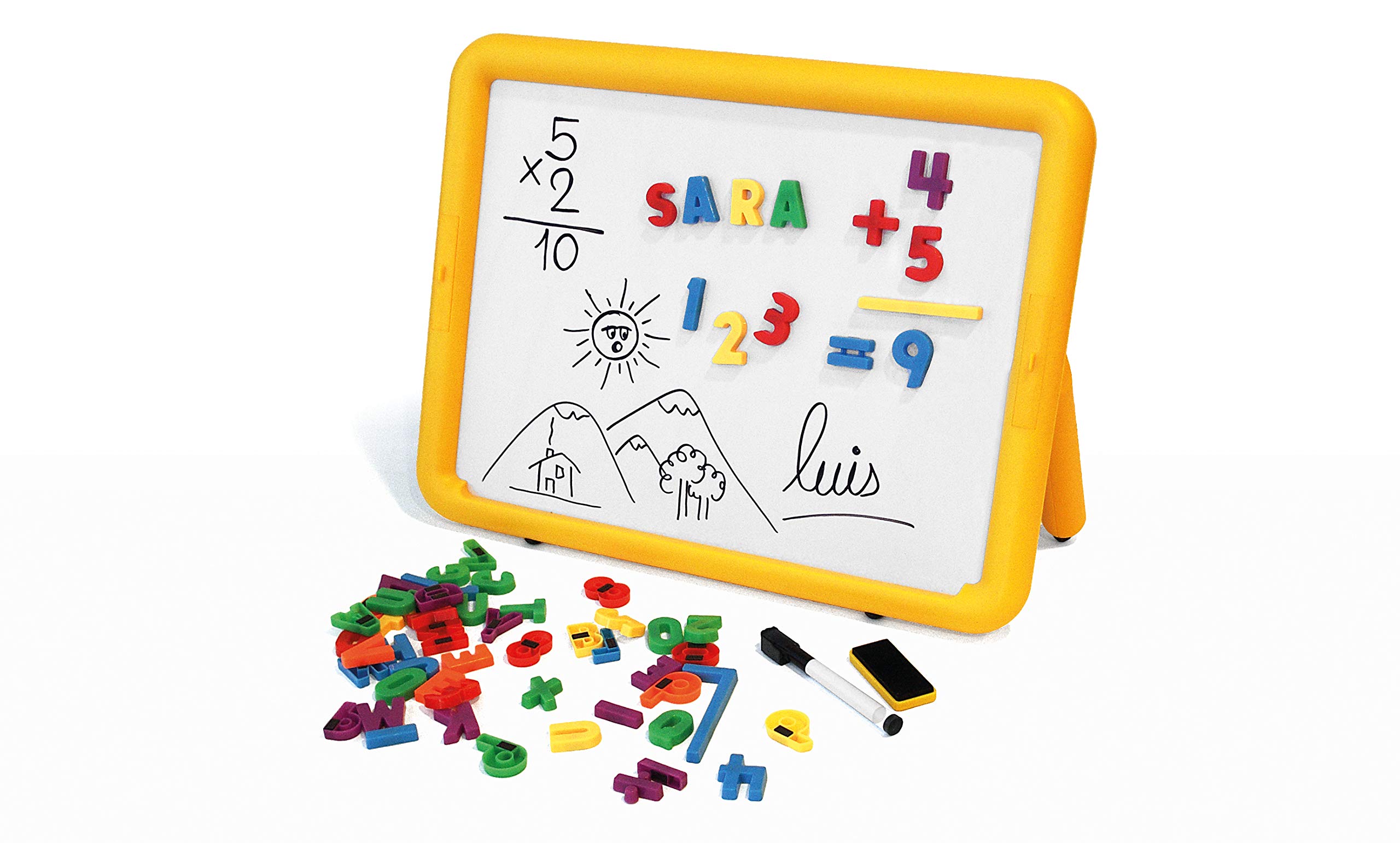 Miniland Magnetic Games Super Tafel 97928 Magnettafel beidseitig