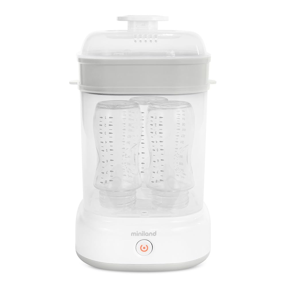 Miniland Mini Steamy Sterilisator weiß für Babyflaschen
