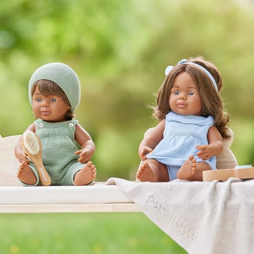 Miniland Babypuppe Mädchen 38 cm Vinyl australisch