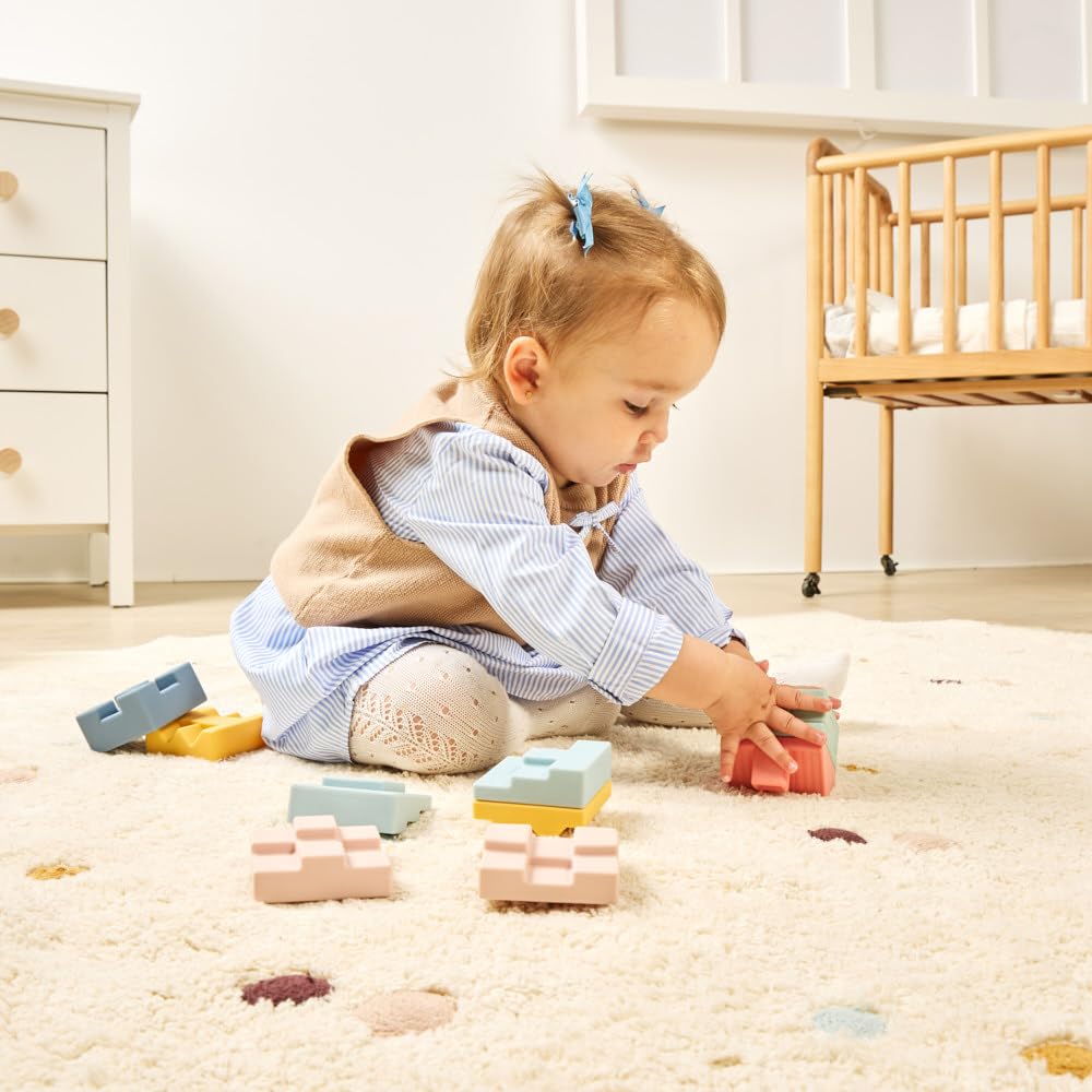 Miniland Soft Towering Blocks Stapelspiel