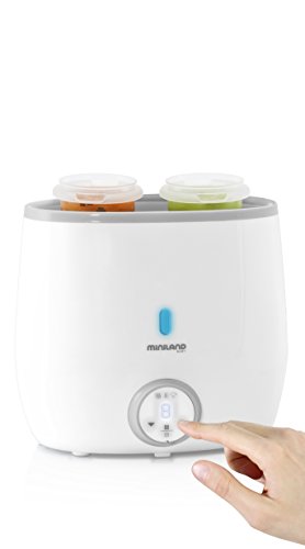 Miniland Nutrition Flaschenwärmer Sterilisator 2 Flaschen