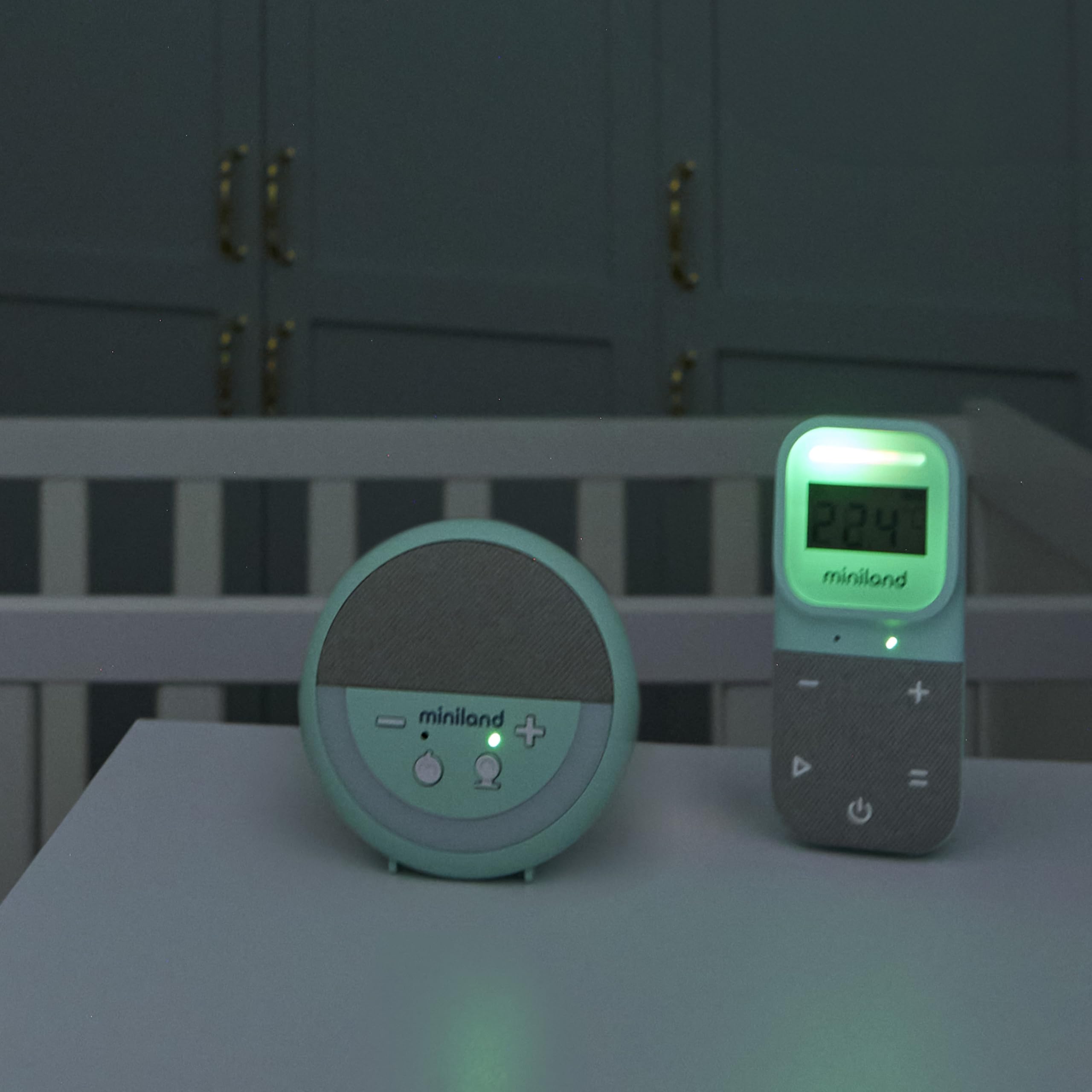 Miniland Digitalk Projector Audio-Babyphone 300 m weißes Rauschen