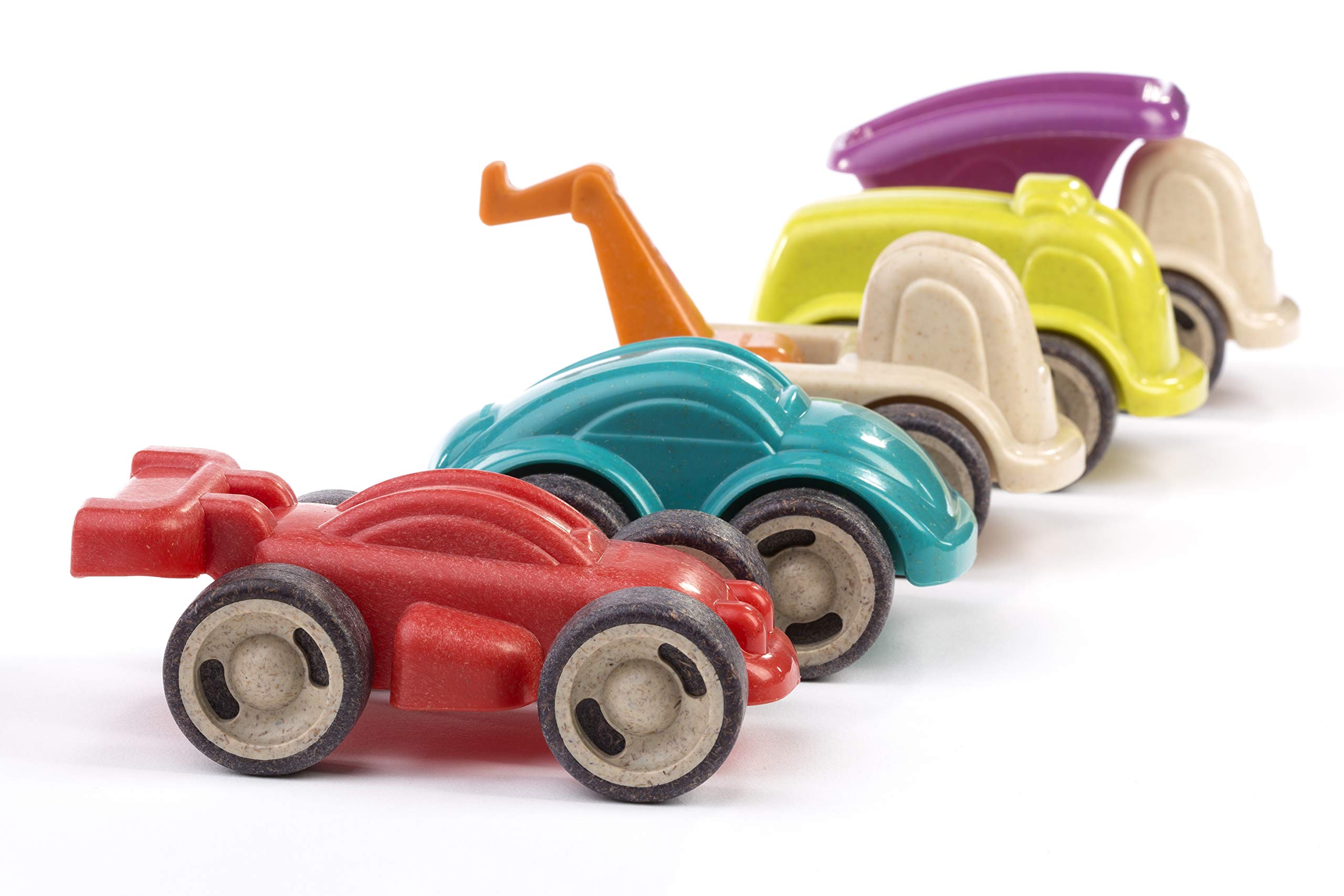 Miniland Eco Minimobil Autos 12 cm 5er Set nachhaltig