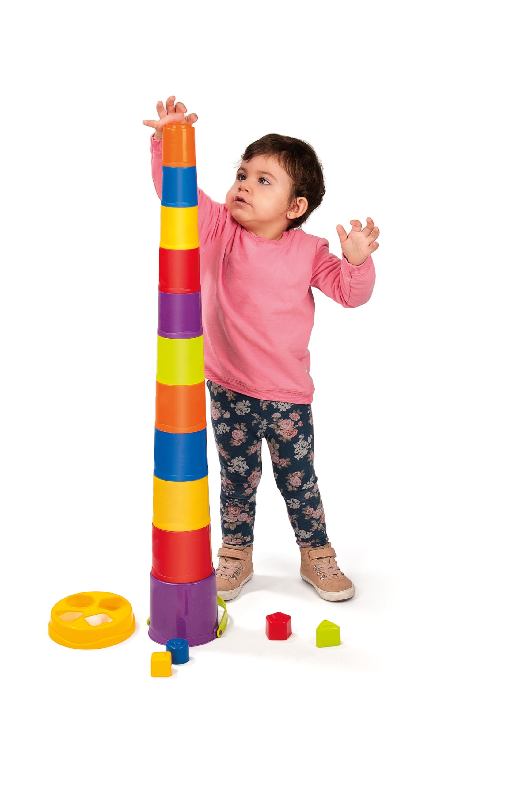 Miniland Giantte Stapelbecher Formensortierer Baby 1 Jahr