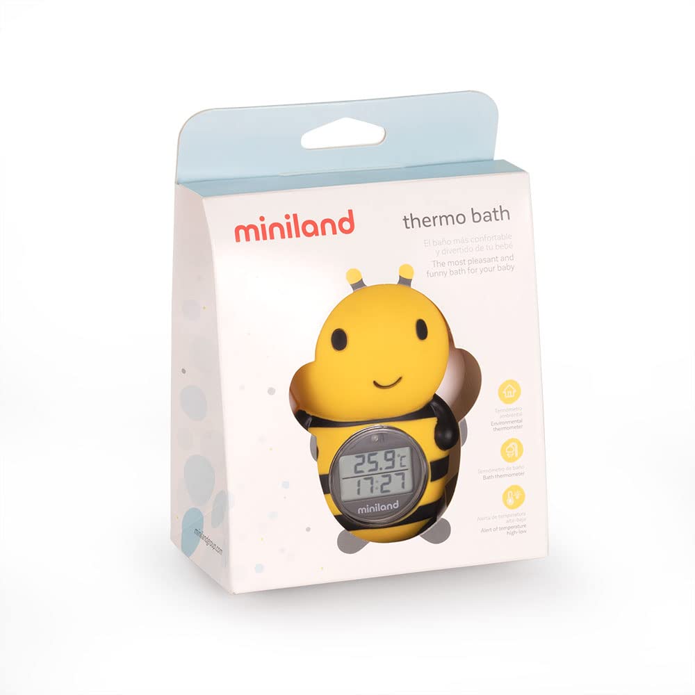 Miniland Thermo Bath Bee Badethermometer mit Timer