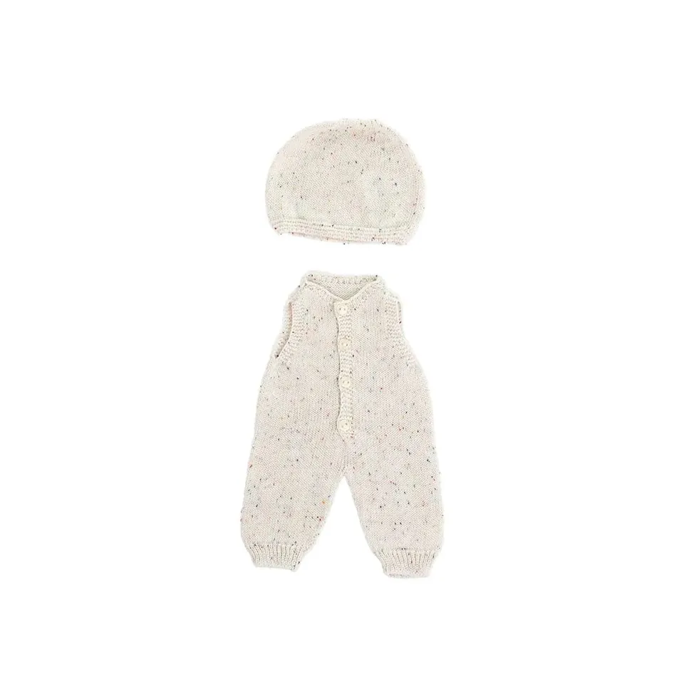 Miniland Dolls Strickset grün Body+Mütze für 40 cm Puppen