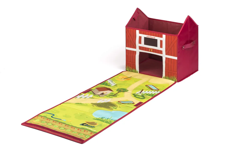 Miniland Farm Box Aufbewahrungsbox Bauernhof 116 cm