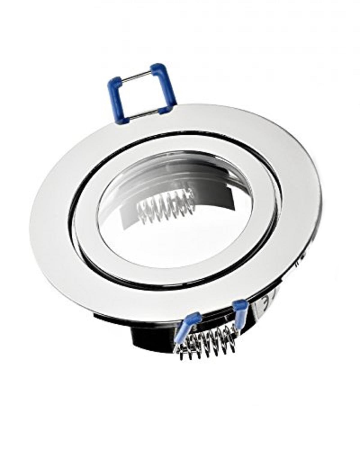 feinlux LED Einbaustrahler Bad IP44 Einbauspot chrom ohne Leuchtmittel