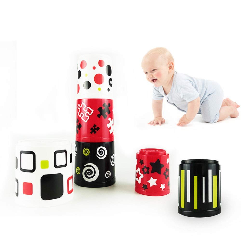 Miniland First Senses Cups Stapelbecher Baby 6 Stück