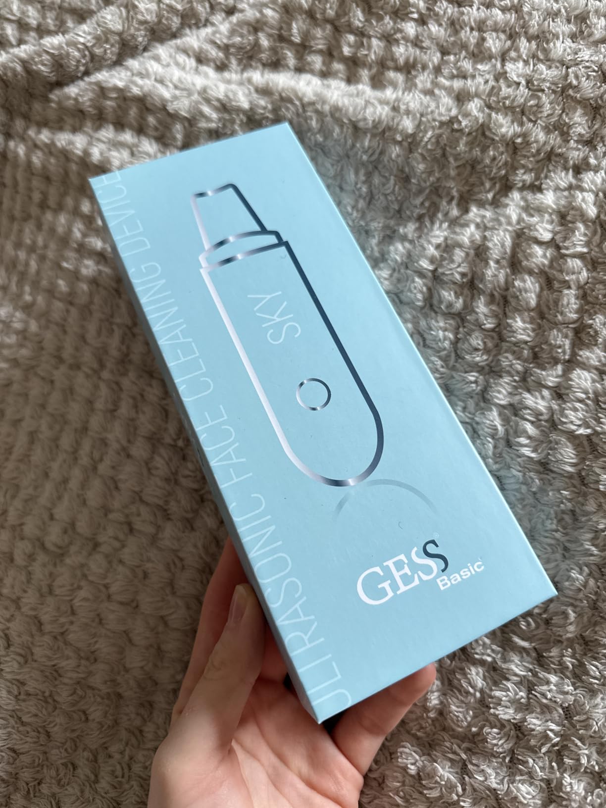 Gess Sky Ultraschall Porenreiniger Skin Scrubber Mitesser