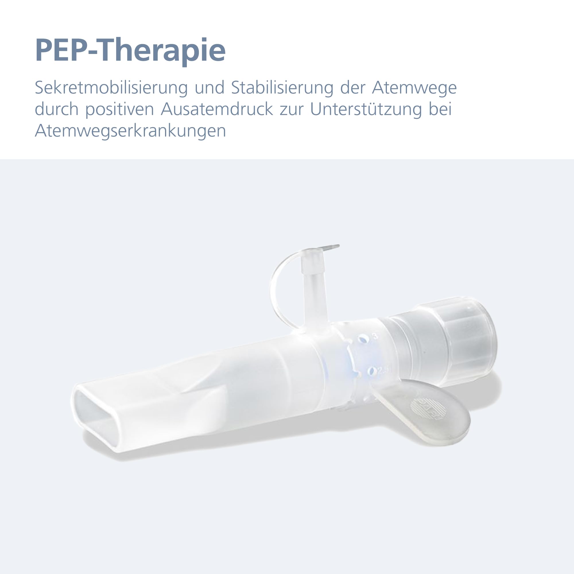 PARI PEP S System Atemtherapiegerät Sekretmobilisation