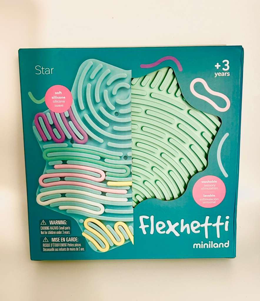 Miniland Flexhetti Fidget Blume Silikon Feinmotorik ab 3 J