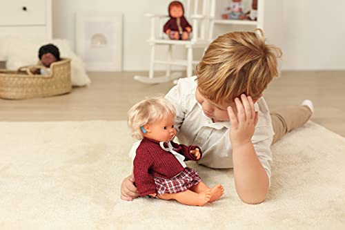 Miniland Puppen Tragekorb Algen Puppenbett 44 cm für 40 cm