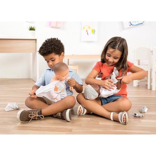 Miniland Pyjama 31220 Puppenkleidung 38-40cm beige