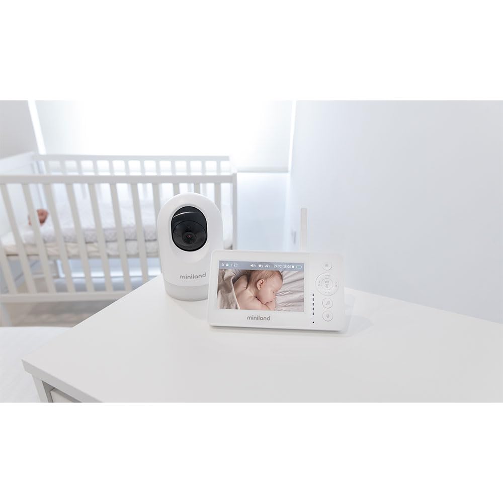 Miniland Digimonitor 4,3 Pro Babyphone mit 360° Kamera