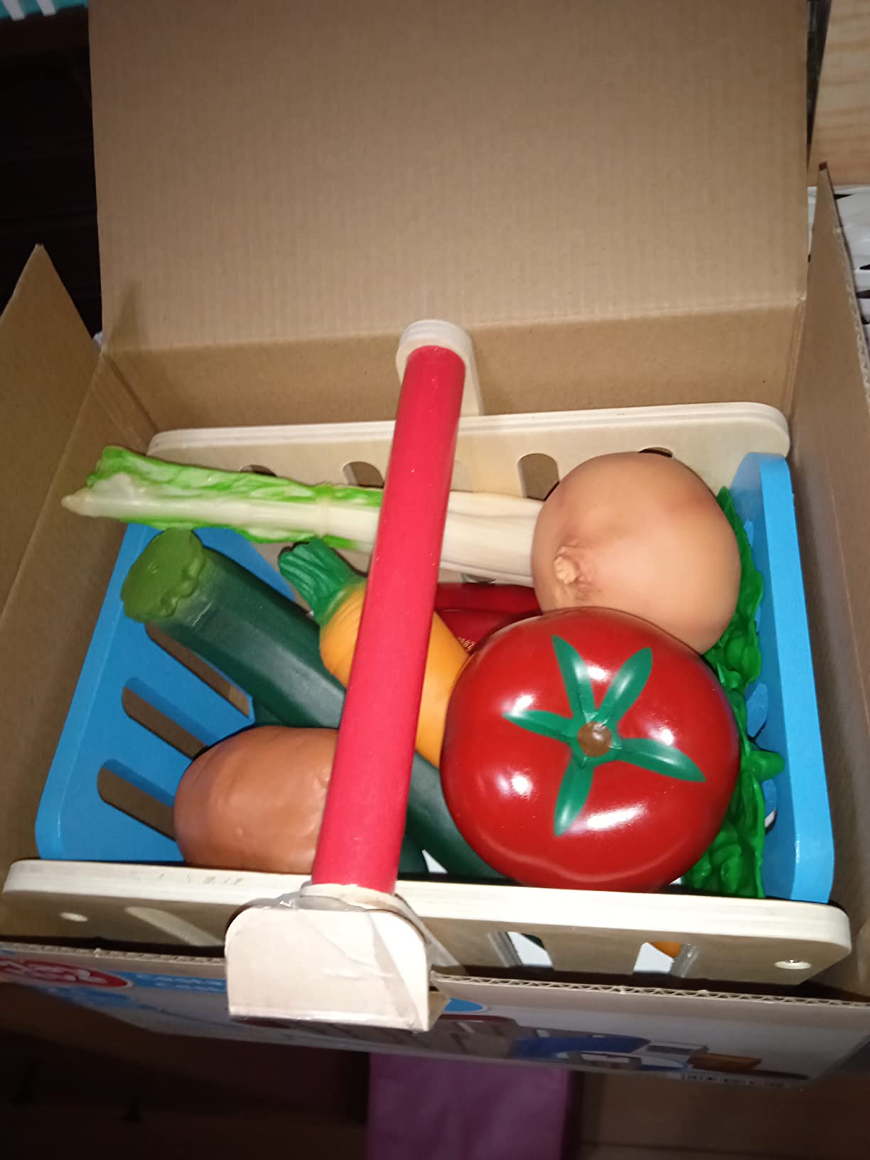 Miniland Nutrition Gemüse Spielzeug 11 Teile im Beutel
