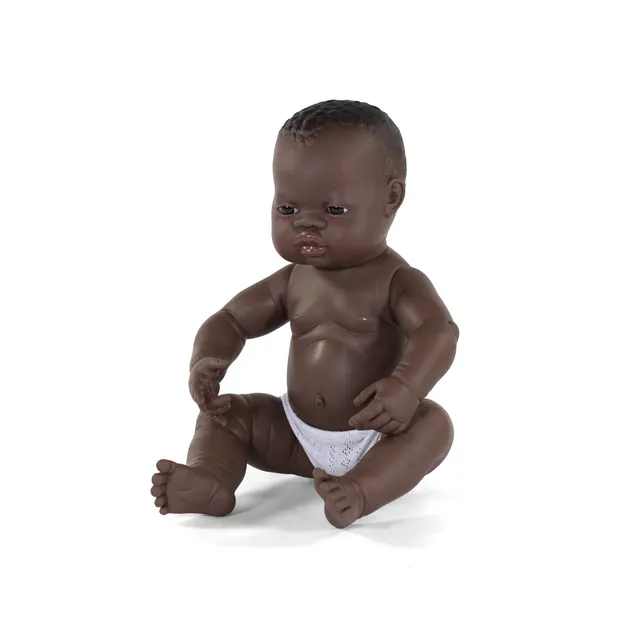 Miniland Dolls Babypuppe 31003 40 cm Afrikanischer Junge