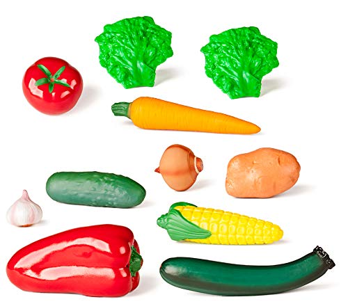 Miniland Nutrition 30766 Gemüsekorb 11 Teile Realgröße
